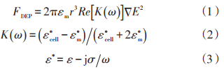 介電泳力的表達式